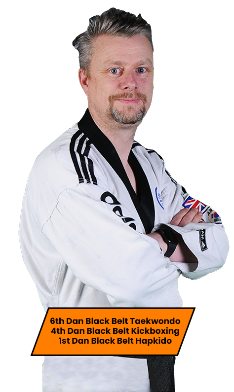 Master Richard Smith - 6th Dan Black Belt Taekwondo 4th Dan Black Belt Kickboxing 1st Dan Black Belt Hapkido
